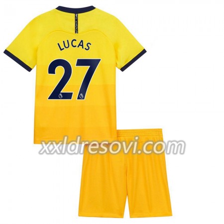 Tottenham Hotspur Lucas 27 Treći Dječji Komplet Dresovi za Nogomet 2020-2021 (+ kratke hlače)